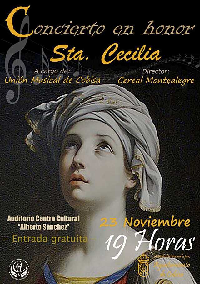 Concierto en honor a Santa Cecilia en Cobisa