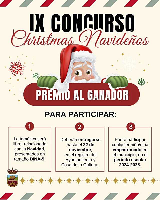 Torrejón de la Calzada abre el plazo para participar en el IX Concurso de Christmas Navideños