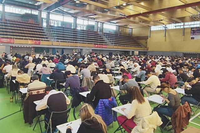 Comienzan las pruebas selectivas con 860 candidatos inscritos en San Sebastián de los Reyes