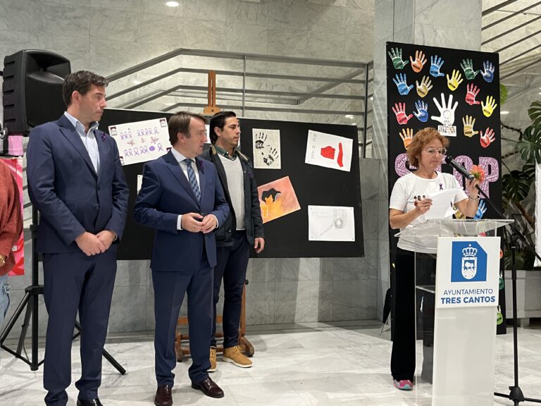 Tres Cantos conmemora el Día Internacional de la Eliminación de la Violencia contra la Mujer