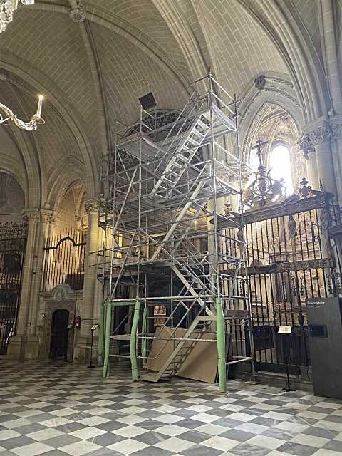 La Catedral comienza la restauración del retablo de la Capilla de san Eugenio