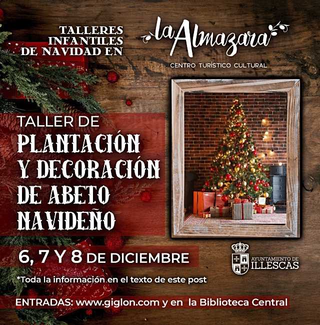 Illescas ha organizado unos talleres infantiles navideños