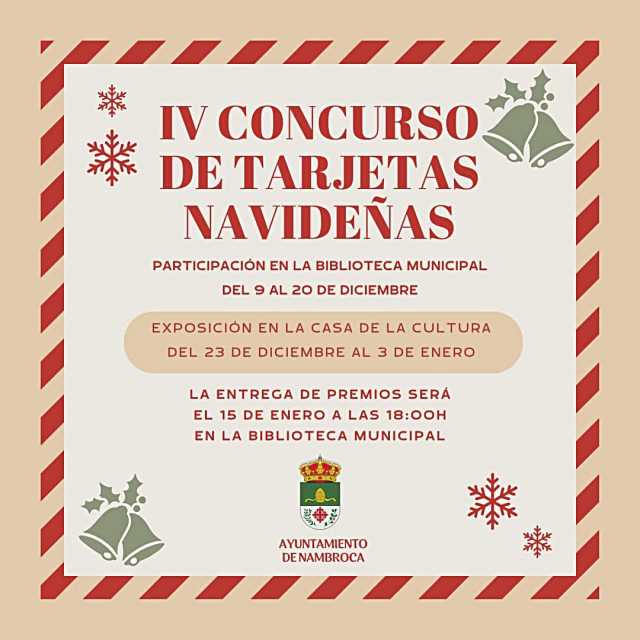 Nambroca ha publicado las actividades programadas en estas navidades