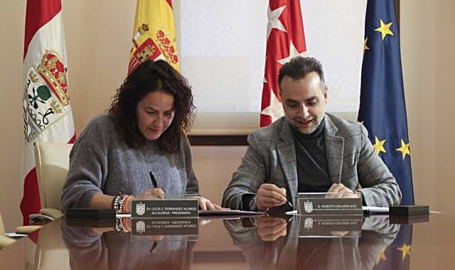 Formalizan nuevo acuerdo entre la Hermandad del Santísimo Cristo de los Remedios y el Consistorio de San Sebastián de los Reyes