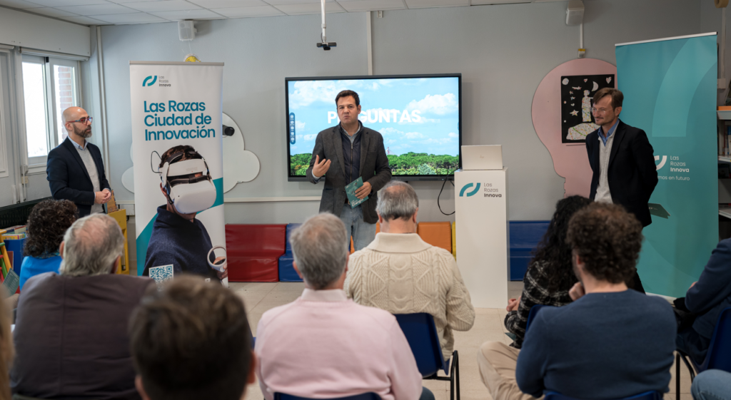 Presentación del balance en el Colegio Fernando de Los Ríos