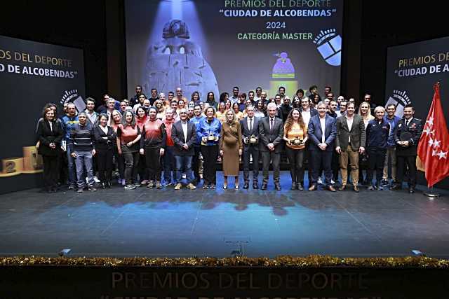 Celebrada la primera gala de los Premios de Deporte en Alcobendas en la categoría máster