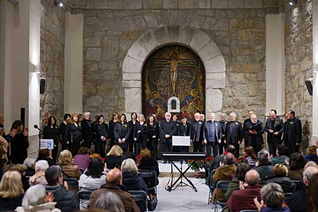 Inauguración de la Capilla de San Francisco tras remodelaciones con un recital de La Coral El Canto