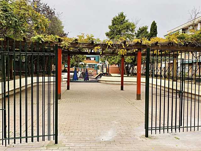 El ‘Parque Rojo’ de San Sebastián de los Reyes será clausurado cada noche