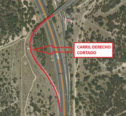 Inician las obras para instalar barreras de concreto en el acceso a la M-607 este 9 de diciembre