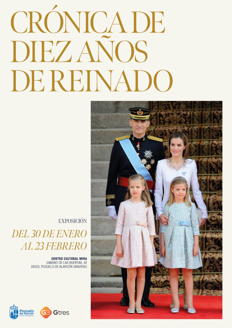 Pozuelo de Alarcón conmemora la primera década del reinado de Felipe VI con una exhibición fotográfica