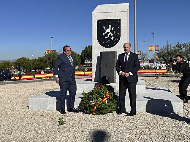 Boadilla del Monte inaugura una rotonda en homenaje a la Policía Nacional