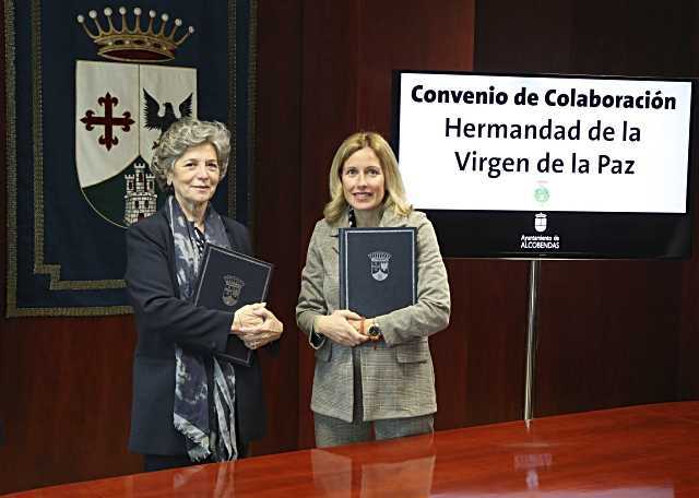 Ayuntamiento de Alcobendas y Hermandad de Nuestra Señora de la Paz firman acuerdo de cooperación