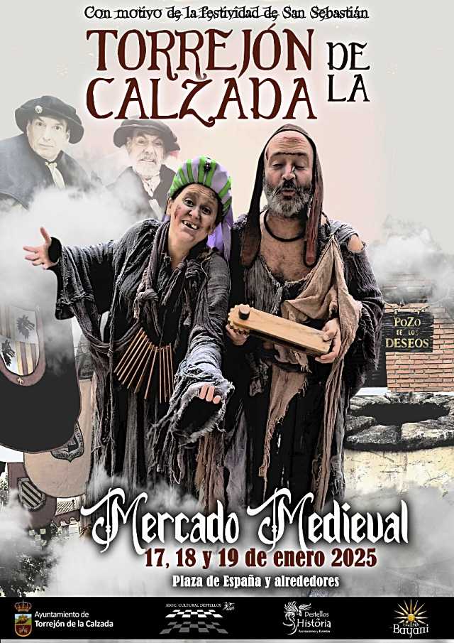 Torrejón de la Calzada celebra un mercado medieval en enero