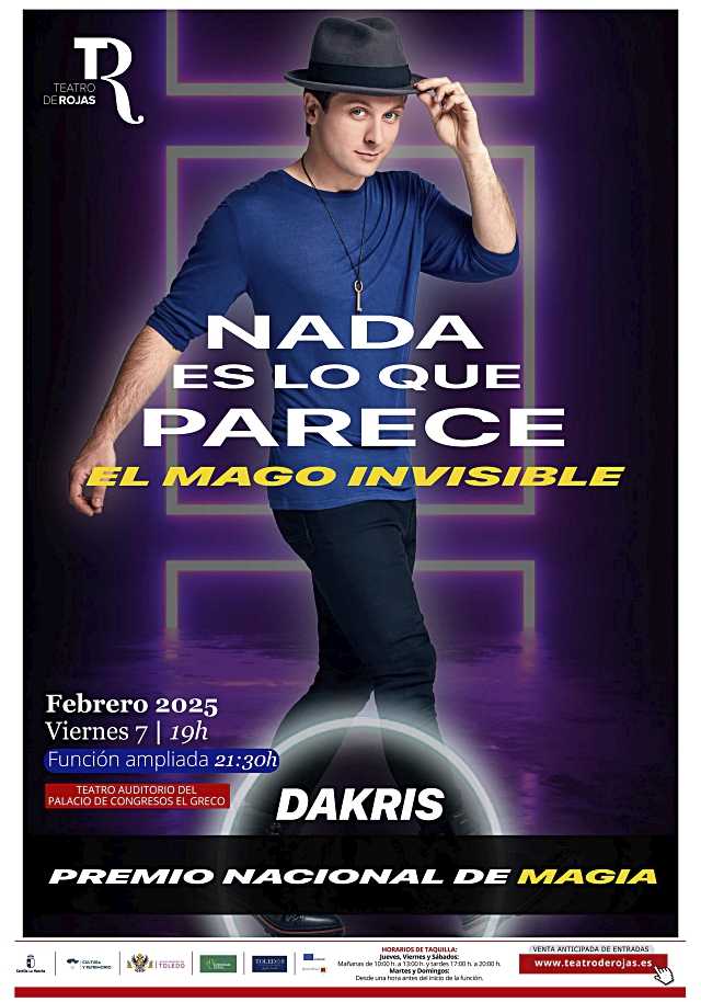 Se amplía la actuación de Darkis, el Mago Invisible, tras el sold out del primer pase