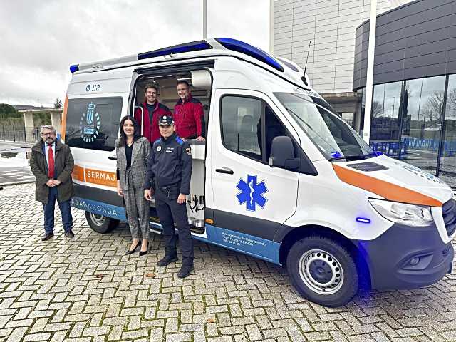 Majadahonda recibe una nueva ambulancia para el servicio de emergencias