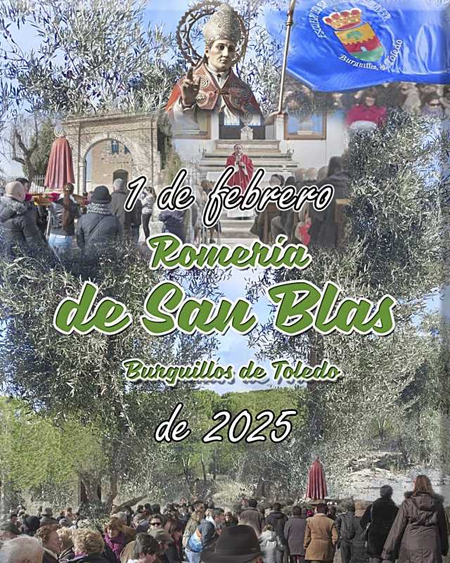 Burguillos celebra la Romería de San Blas el 1 de febrero