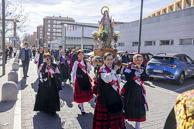 La Casa de Castilla y León celebra la fiesta de Santa Águeda en Tres Cantos