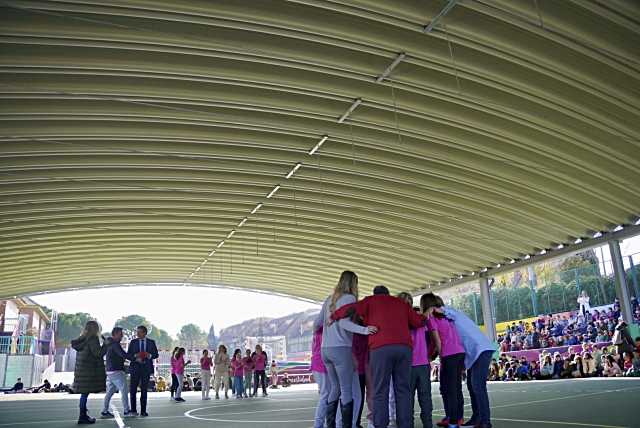 El alcalde de Las Rozas visitó el CEIP Fernando de los Ríos para celebrar la finalización de obras