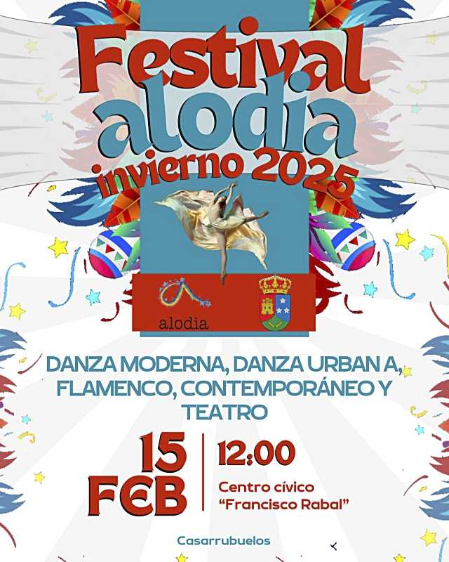 Casarrubuelos celebra el Festival de danza y teatro Alodia