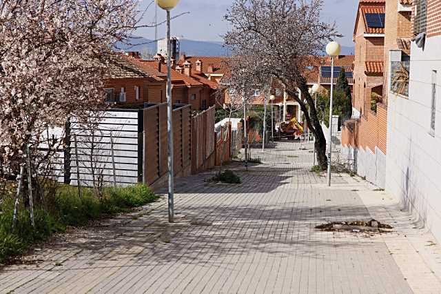 Comienzan las reformas en las vías Emigdio Díaz Martín y Francisco Barbieri en Colmenar Viejo