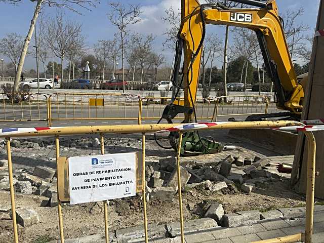 Iniciados los trabajos de mejora en la Avenida de los Encuartes en Tres Cantos