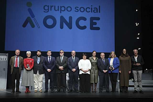 Se celebran los Premios Solidarios Grupo Social ONCE Comunidad de Madrid 2024 en Alcobendas