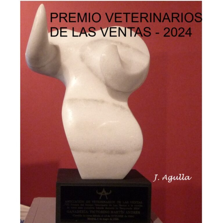 Victorino Martín premiado por los veterinarios de Las Ventas por segundo año consecutivo