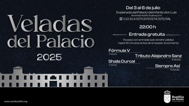 Las Veladas del Palacio regresan con cuatro conciertos gratuitos en julio