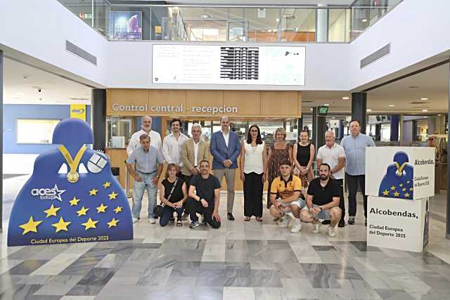 El consejero de Digitalización presentó nuevas ayudas para organizaciones deportivas en Alcobendas