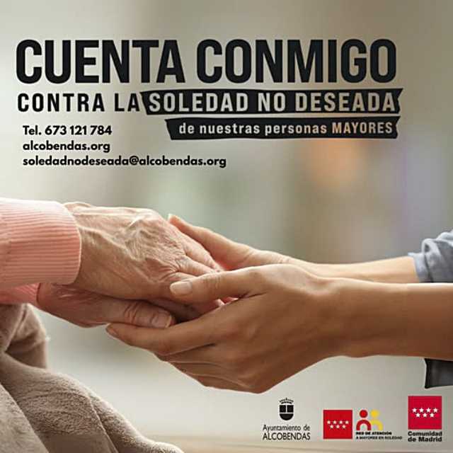 El Ayuntamiento de Alcobendas implementa programas para combatir la soledad de los mayores