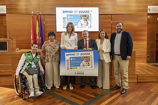 La ONCE celebra a Nuestra Señora de la Consolación en Pozuelo de Alarcón con un cupón especial