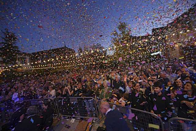 Comienzan las Fiestas de San Miguel 2025 en Las Rozas con un Pregón inaugural a cargo del gaitero Hevia