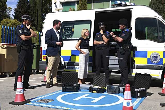 Alcobendas presentó la adquisición de nuevos recursos tecnológicos para la seguridad de la ciudad
