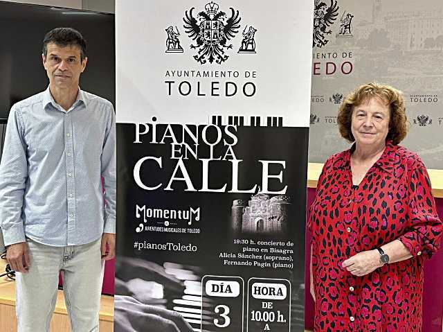 Toledo se llenará de música con la la VIII edición de ‘Pianos en la calle’