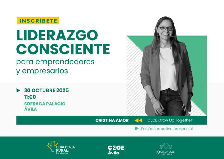 Fundación Eurocaja Rural y CEOE Ávila organizan una jornada de liderazgo consciente para empresarios