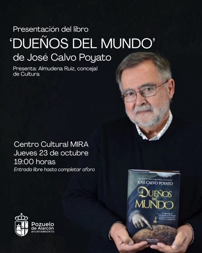 Presentación del libro ‘Dueños del Mundo’ de José Calvo Poyato en Pozuelo de Alarcón