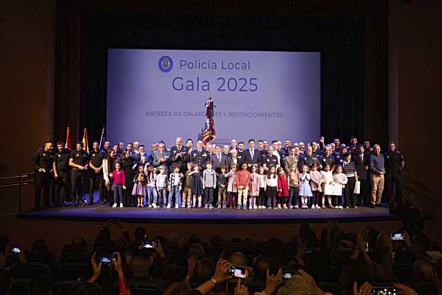 Tres Cantos celebró la Gala Anual de la Policía Local 2025
