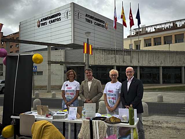 Tres Cantos celebró el Día Internacional del Cáncer de Mama Metastásico