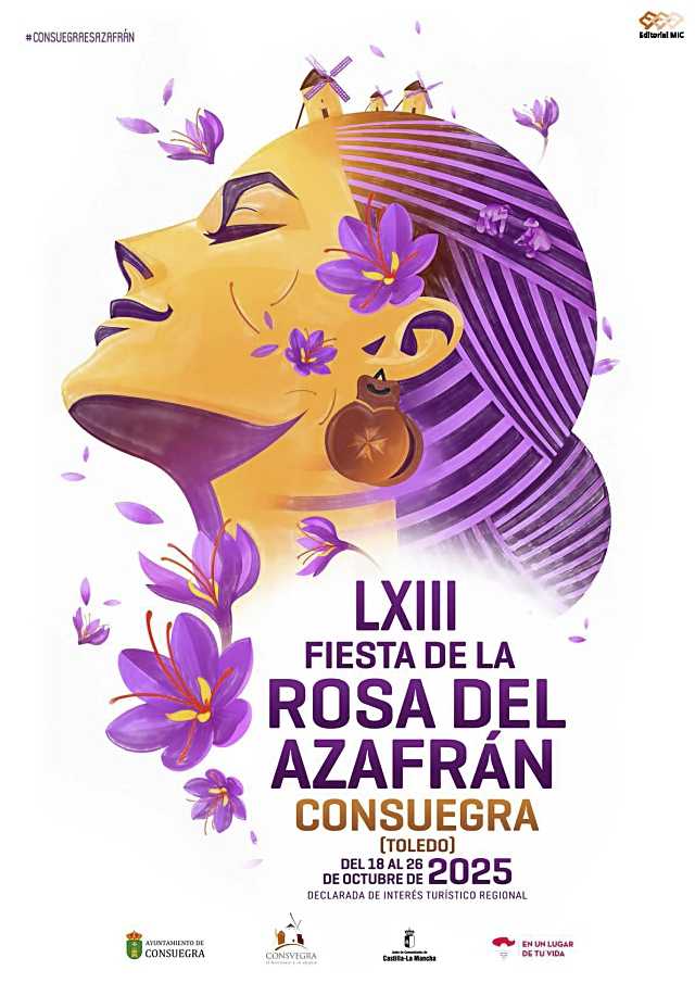 Consuegra celebra la LXIII edición de la Fiesta de La Rosa del Azafrán del 18 al 26 de octubre