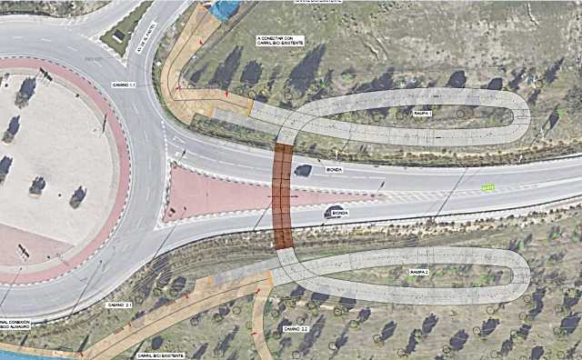 El Ayuntamiento de Boadilla del Monte licita una nueva pasarela peatonal y ciclista sobre la M-513