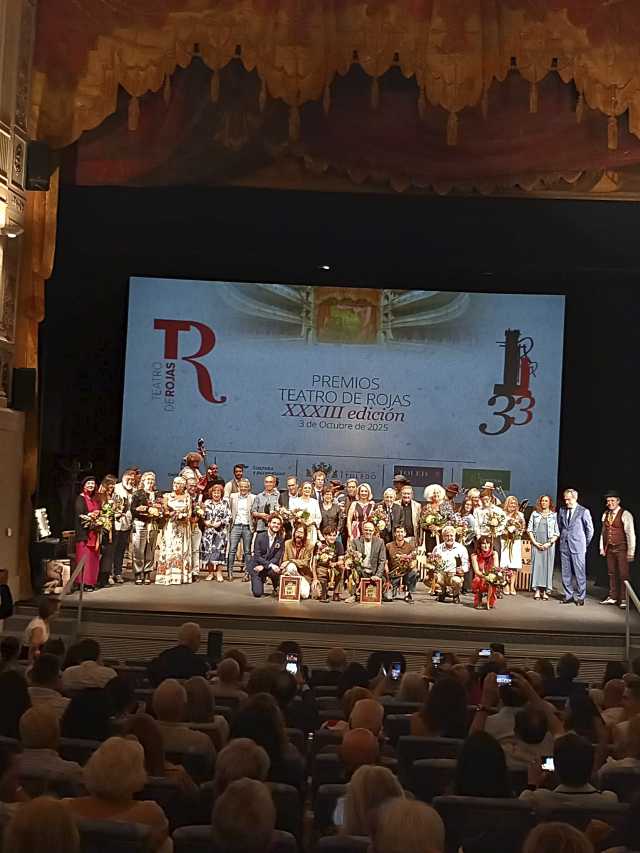 El Teatro de Rojas entregó los premios de su XXXIII edición