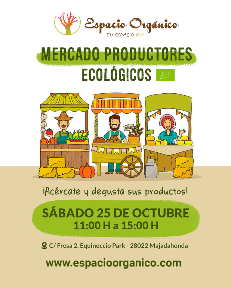 Conoce a los productores de alimentos ecológicos a las puertas de  Espacio Orgánico Majadahonda