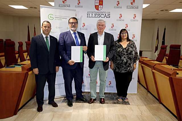 El Ayuntamiento de Illescas ha firmado un convenio con la Asociación Española Contra el Cáncer
