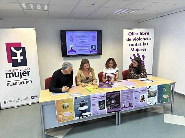 Olías del Rey ha presentado su programa para conmemorar el Día Internacional contra la Violencia de Género