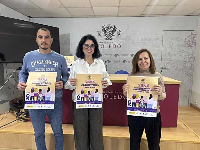 Toledo ha presentado la programación para el 25N, Día Internacional contra la Violencia de la Eliminación de la Violencia contra las Mujeres