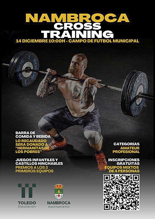 Nambroca celebra  la Cross Training el 14 de diciembre