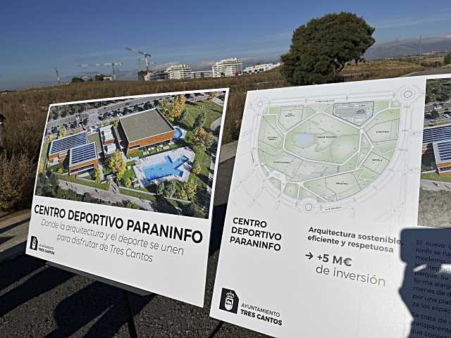 Tres Cantos tendrá, para 2027, un centro deportivo en el Paraninfo