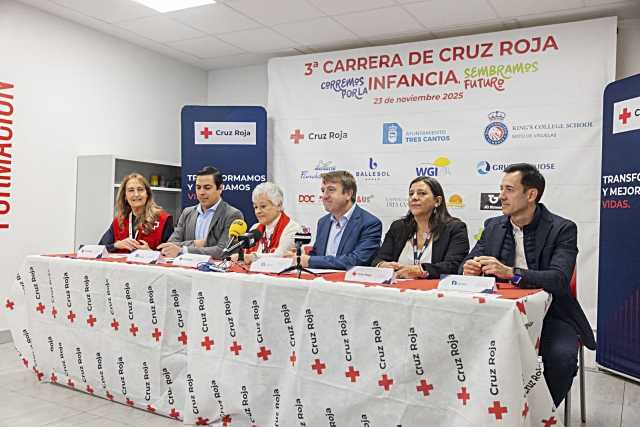 Cruz Roja y Ayuntamiento de Tres Cantos presentan la 3ª carrera benéfica por la infancia