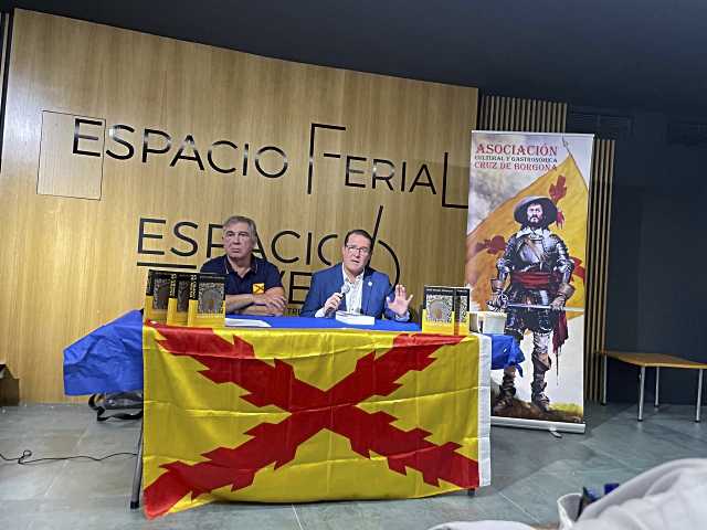 José María Dorado presenta su libro en Tres Cantos con la Asociación Cruz de Borgoña