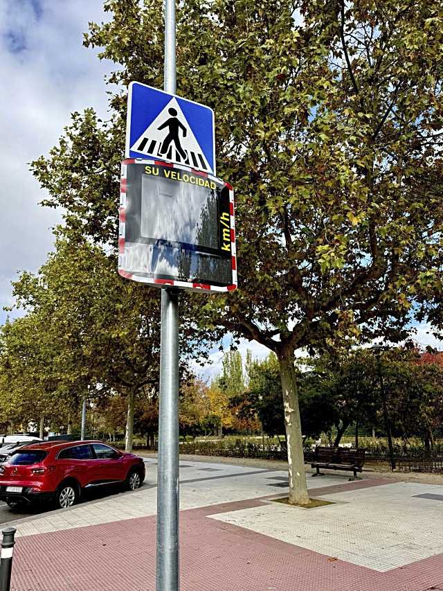 Majadahonda instala cinco radares pedagógicos para concienciar a los conductores sobre los límites de velocidad
